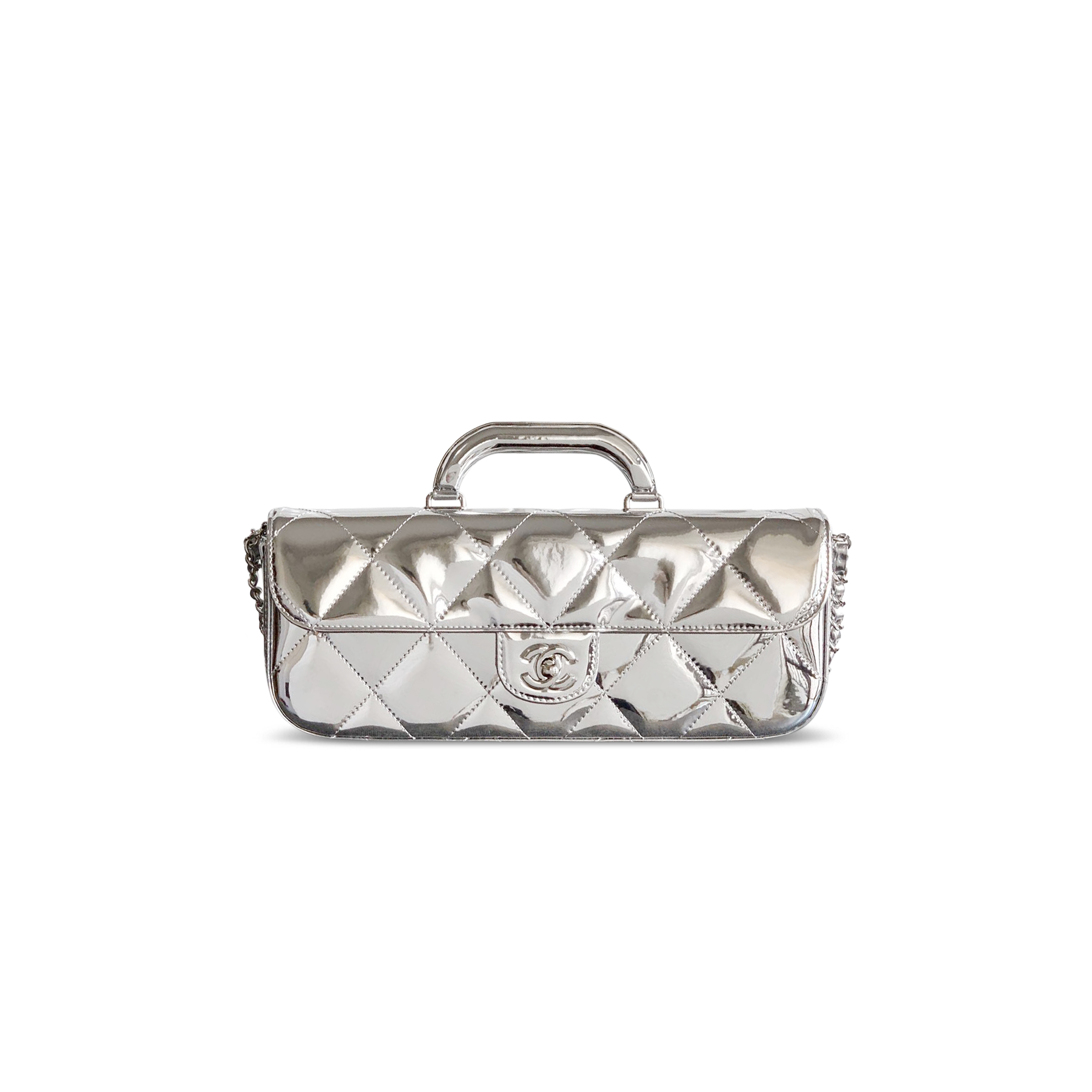 CHANEL LARGE FLAP BAG WITH TOP HANDLE AS5807 (30*12.5*5cm)
